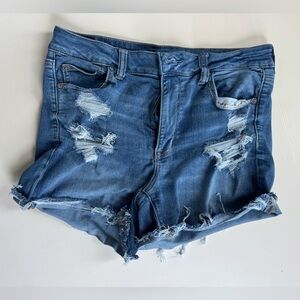 American Eagle Outfitters Distressed Denim Shorts